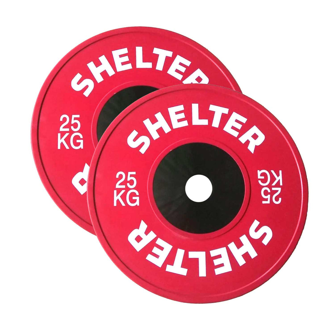 Bumper Plates 2" Olympic Rubber Weight Plates Steel Hub 1.25LB/2.5LB/5LB/10LB