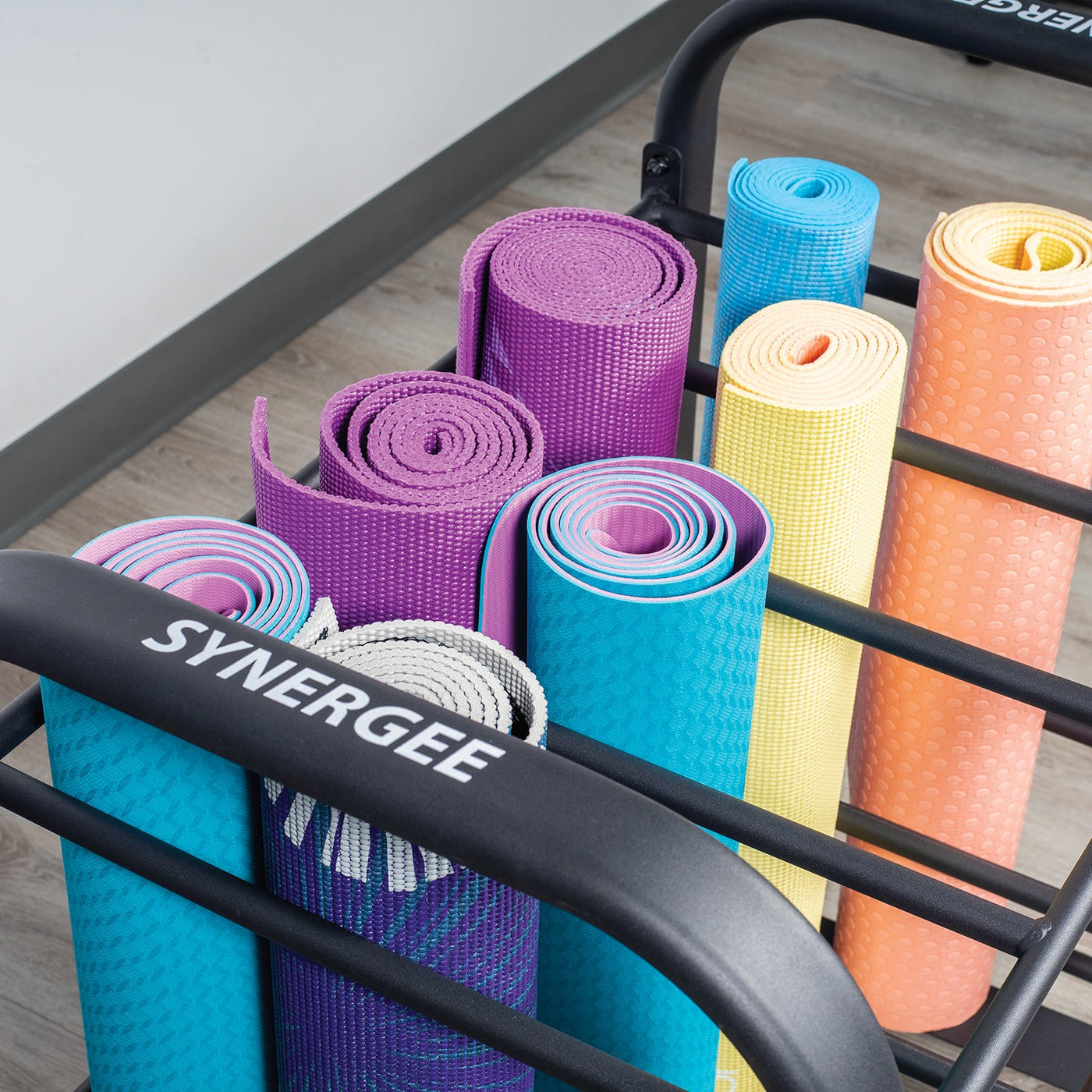 Synergee Yoga Mat Storage Roller Rack