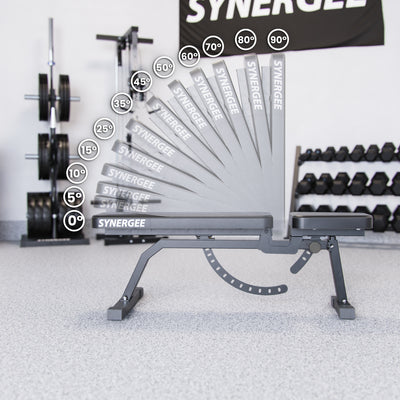 Image 4 of Synergee Adjustable Incline Bench