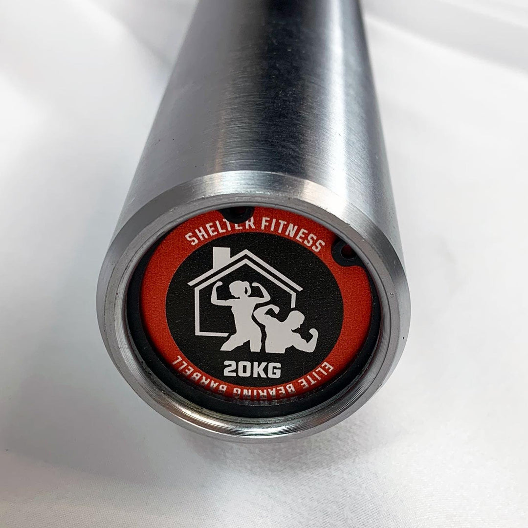 Premium Chrome Bearing Barbell - Shelter Fitness Equipment