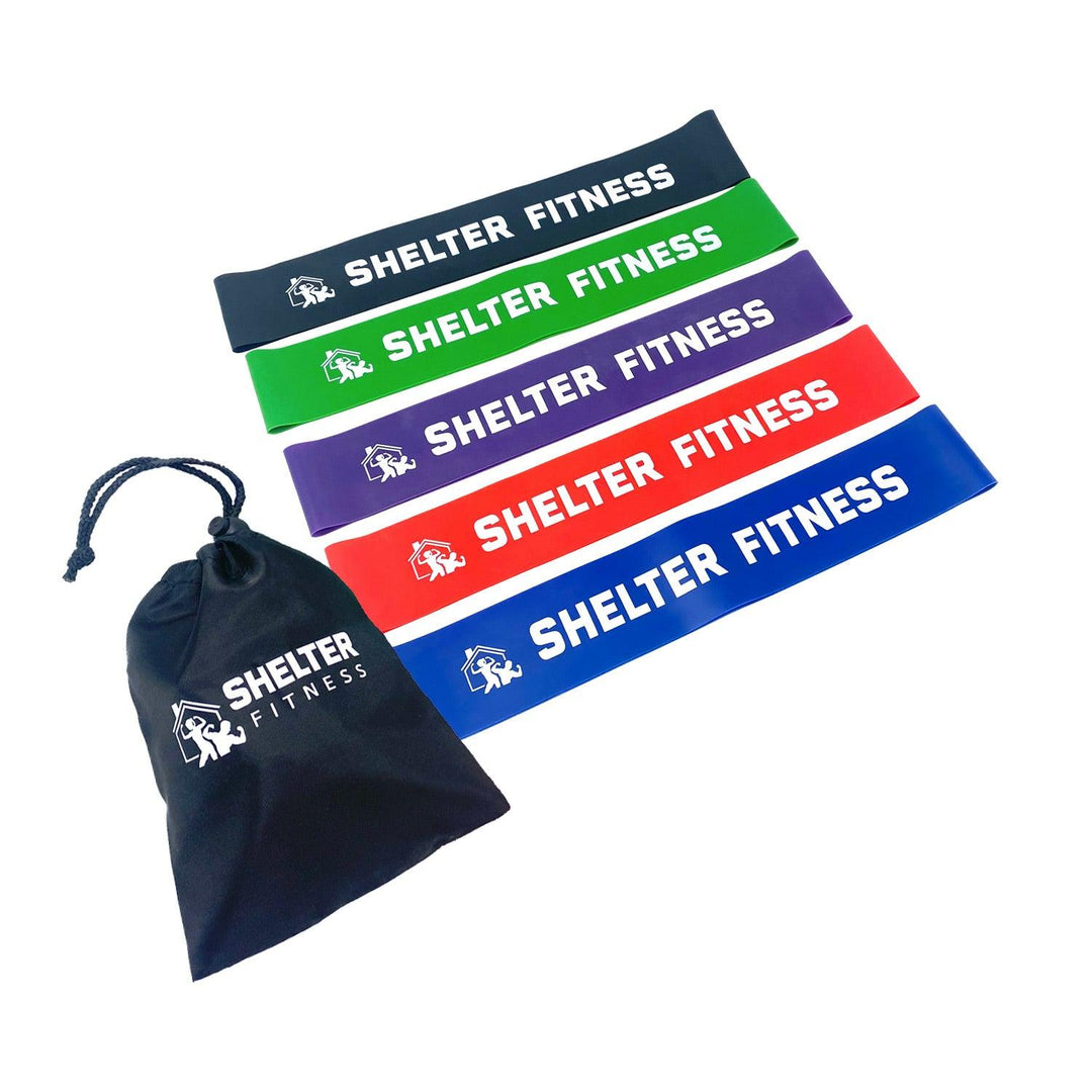 12 Mini Loop Resistance Band Set