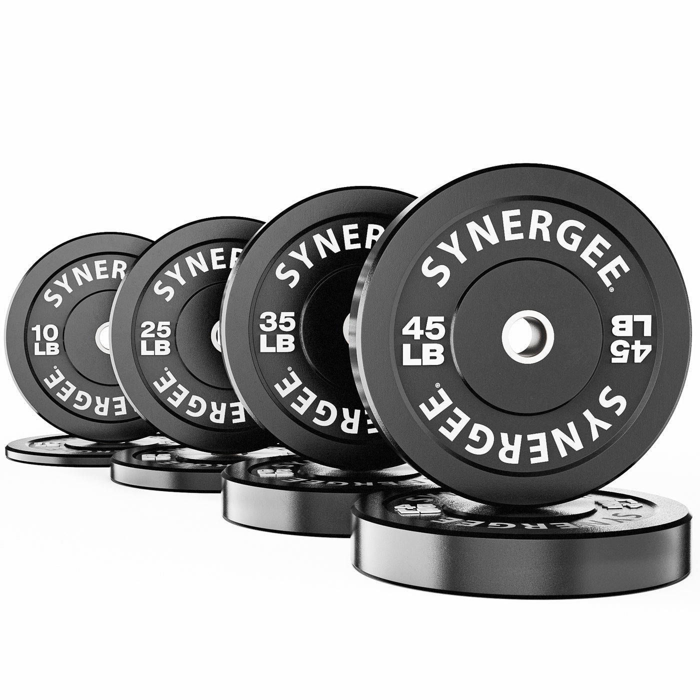 Synergee Bumper Plates - 230lb Set